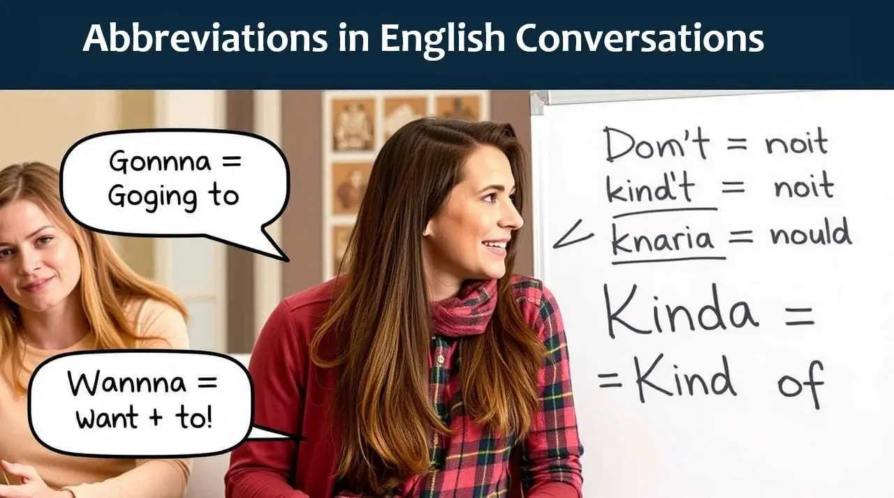 Abbreviations in English Conversations