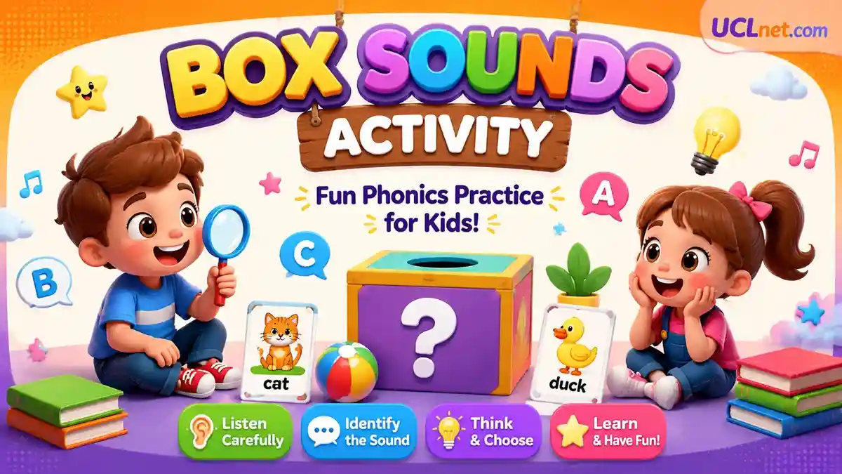 Box Sounds Activity - Fun Phonics Practice for Kids Learning English Sounds Box Sounds Activity for Kids - Fun Phonics Practice Game to Learn English Sounds and Letters | UCLnet.com