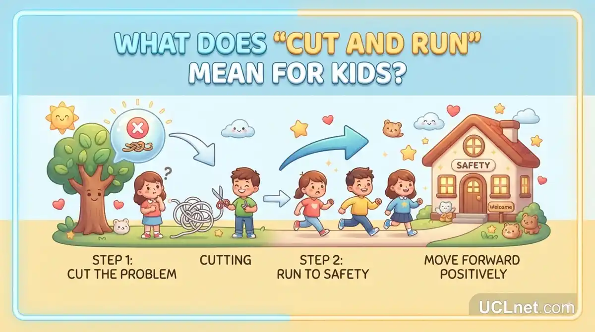 Cut and Run Meaning for Kids - UCLnet.com Alternative Text: Caption: Image Title Attribute
