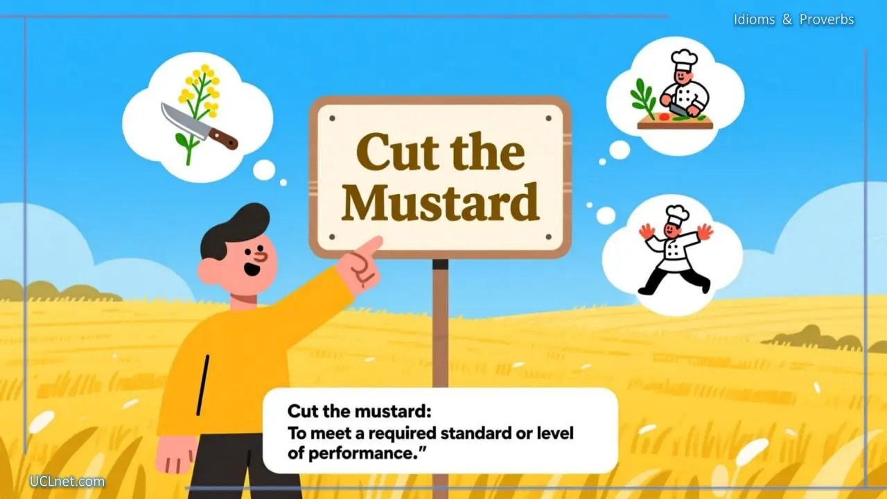 از پس کاری برآمدن - Cut the mustard – اصطلاحات زبان انگلیسی
