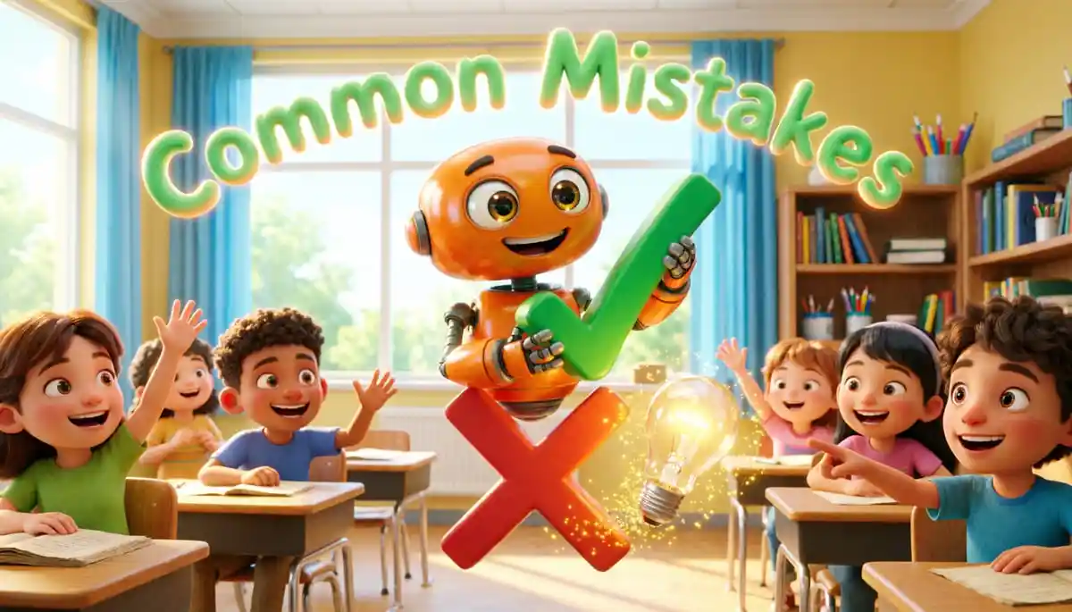 Kids learn how to fix their Common Mistakes in English @ UCLnet.com