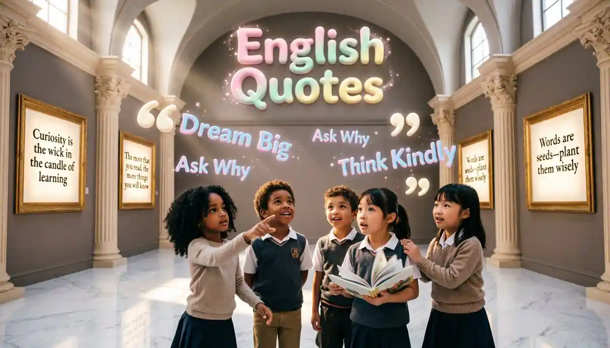 English Quotes for Kids @ UCLnet.com