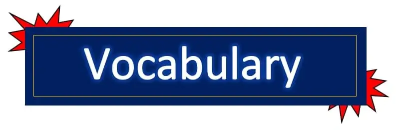English Vocabulary