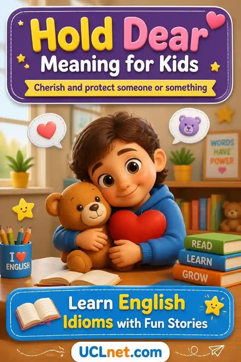 Hold dear meaning for kids - UCLnet.com Hold dear meaning for kids, with a colorful UCLnet.com infographic