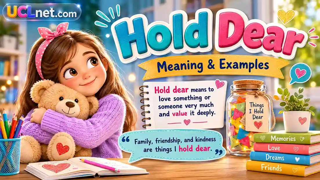 Hold Dear meaning guide - UCLnet.com Hold Dear meaning explained with examples for kids and parents - UCLnet.com