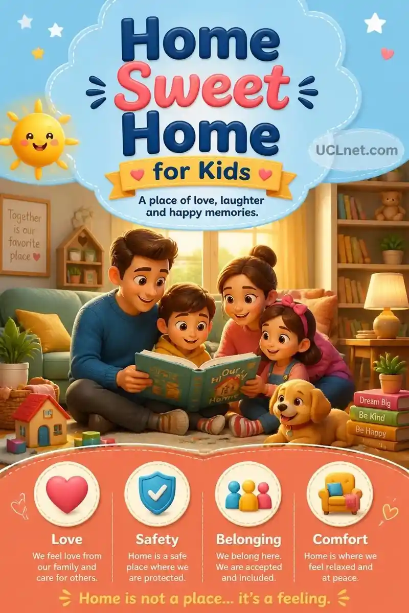 Home sweet home meaning for kids - UCLnet.com Home sweet home meaning for kids infographic - UCLnet.com