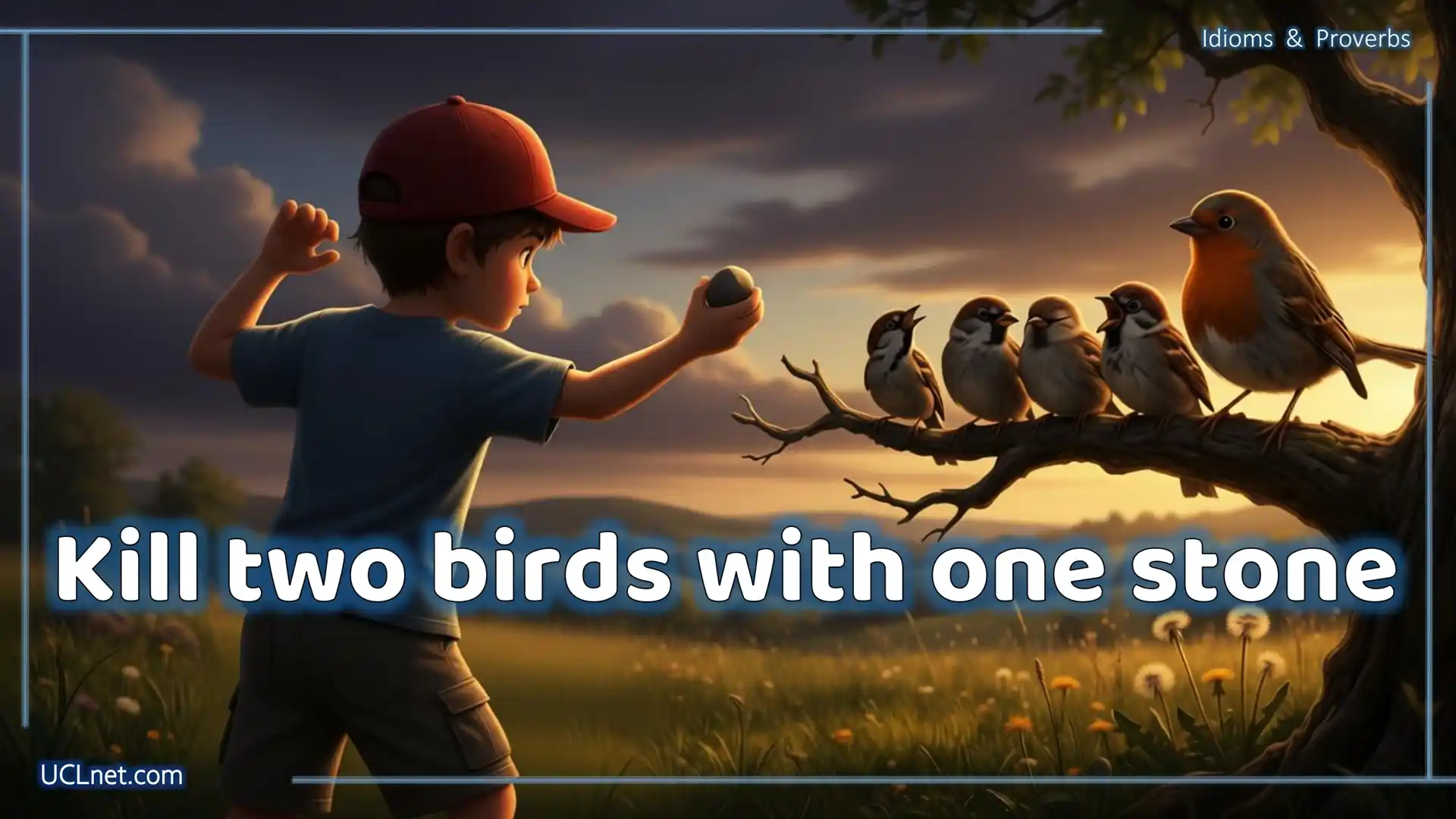 Kill two birds with one stone - ضرب المثل “یک تیر و دو نشان” در زبان انگلیسی