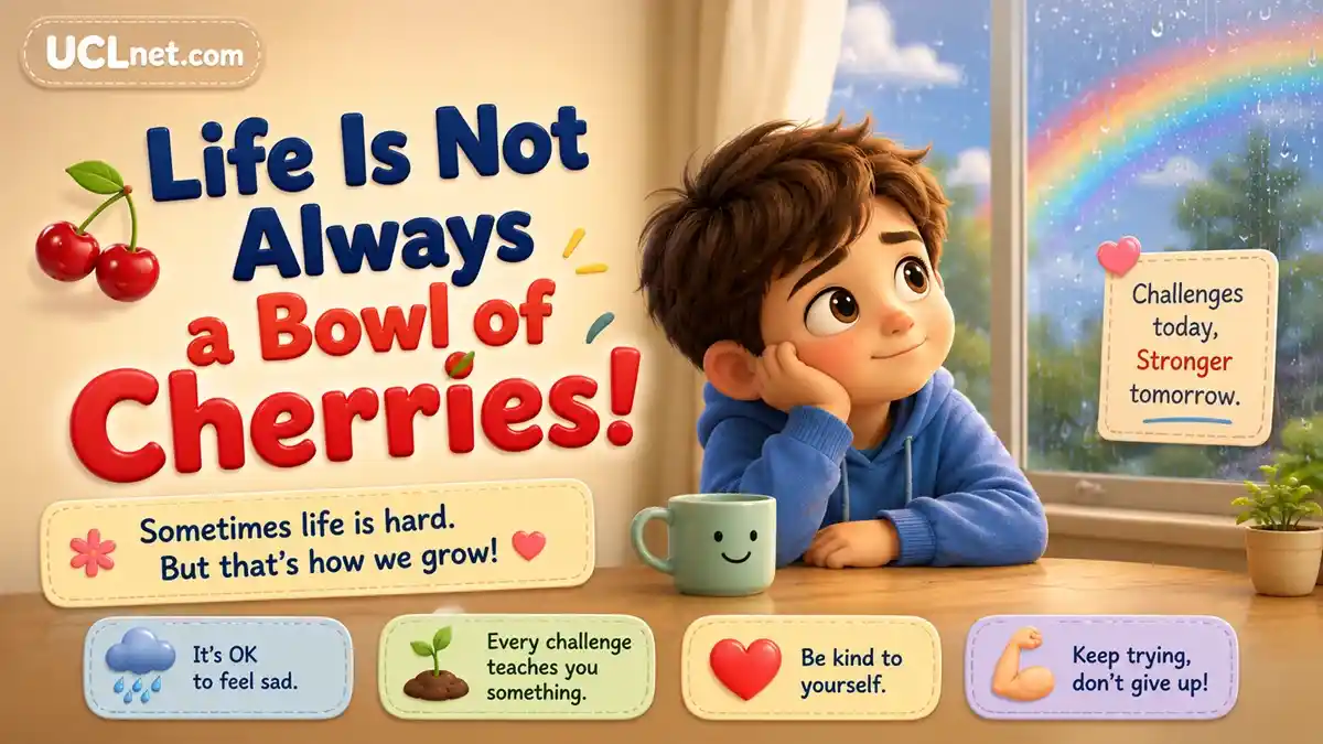 Life Is Not Always a Bowl of Cherries - UCLnet.com Life Is Not Always a Bowl of Cherries meaning for kids - UCLnet.com