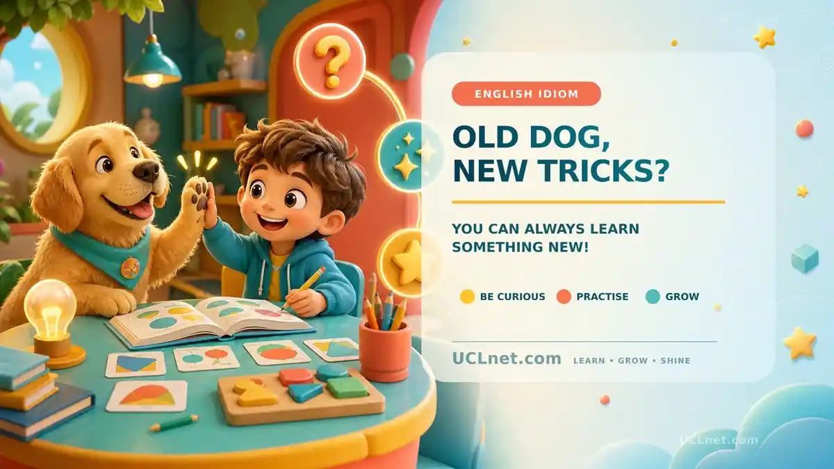 Old Dog, New Tricks? Learning New Things at Any Age | UCLnet.com Child and friendly older dog learning together, illustrating “Old Dog, New Tricks?” and learning new skills at any age | UCLnet.com