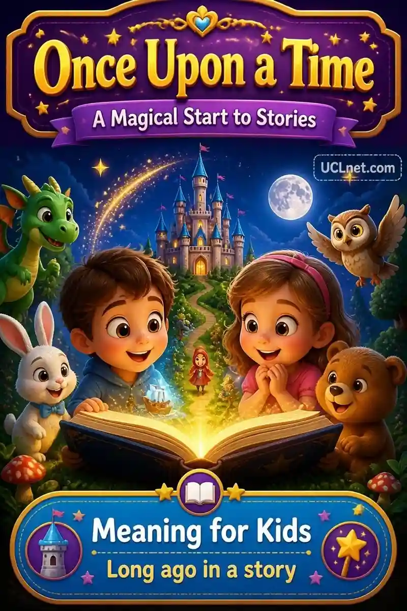 Once Upon a Time kids infographic - UCLnet.com Once Upon a Time educational kids infographic - UCLnet.com