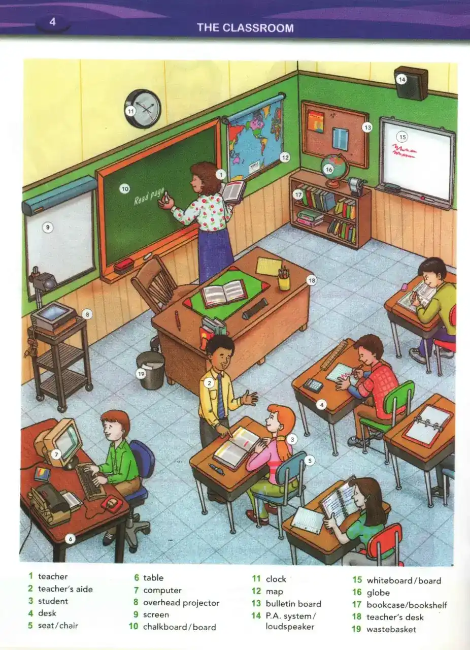 Word by Word—Classroom Objects in English