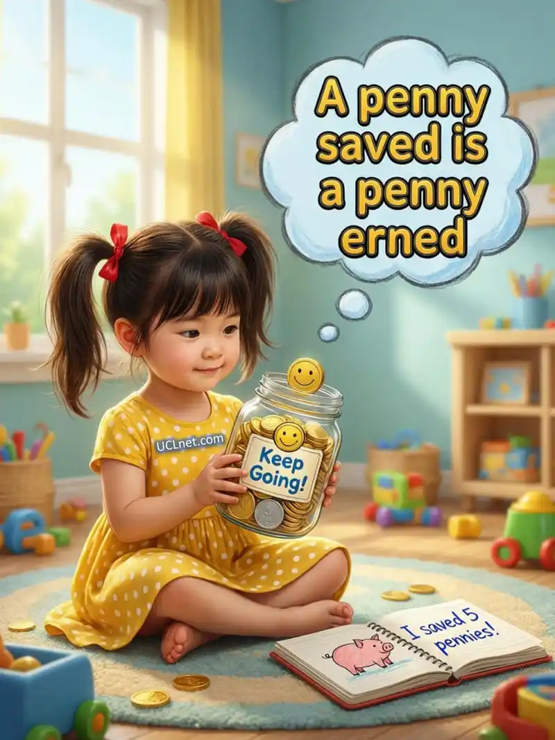 A penny saved is a penny earned A penny saved is a penny earned