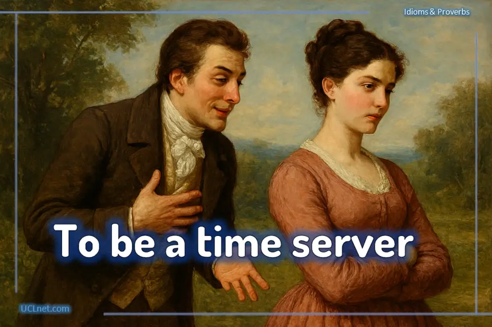 To be a time server - ضرب المثل نان به نرخ روز خوردن